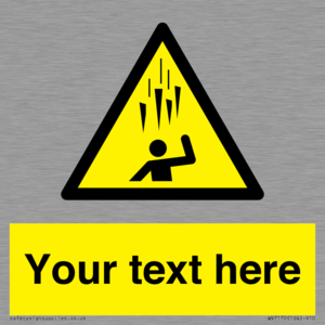 Custom Falling Ice sign